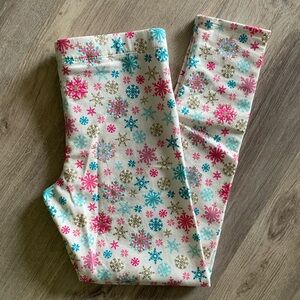 Cynthia Rowley Pink and Blue Floral Leggings